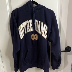 Notre Dame Navy & Gold Hoodie